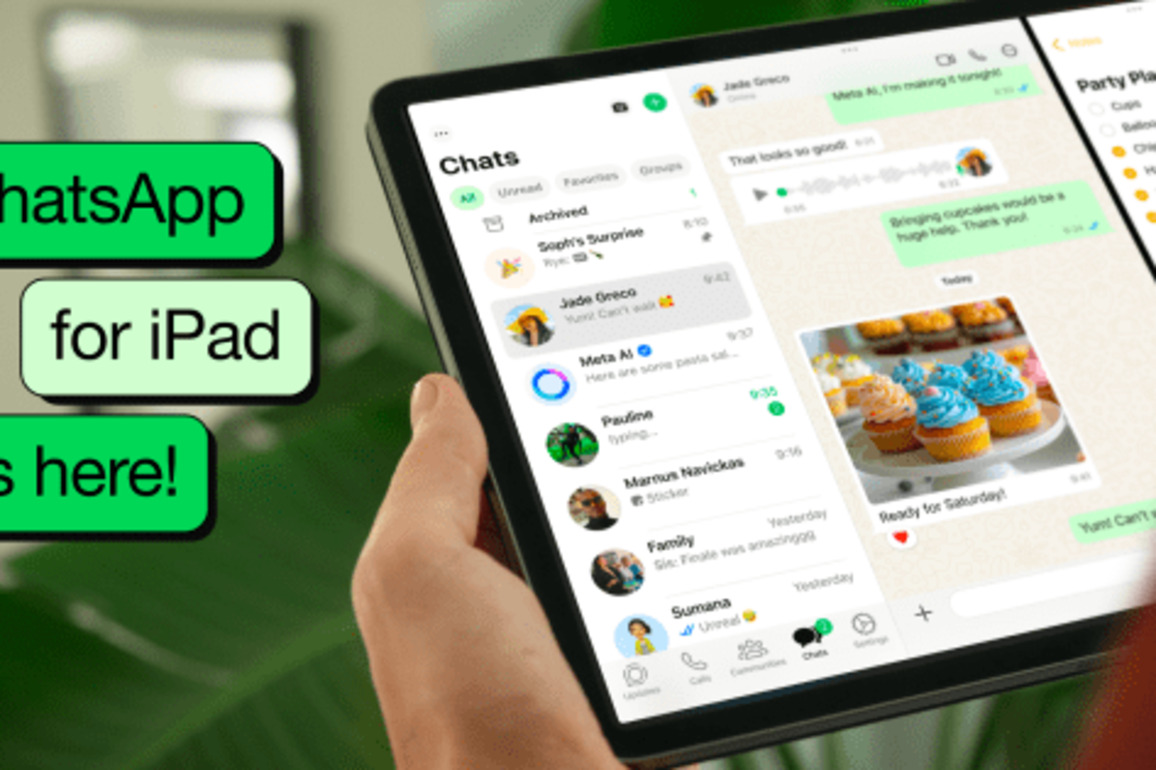 WhatsApp Now Available on iPad