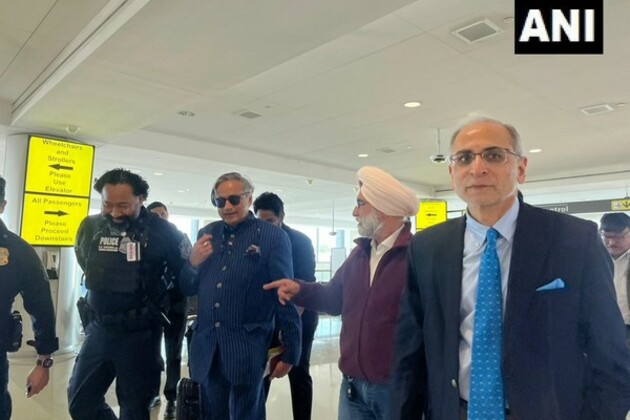 All-party delegation led by Congress MP Shashi Tharoor arrives in US