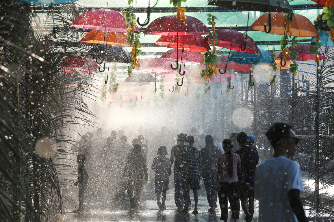 MYANMAR-YANGON-THINGYAN WATER FESTIVAL-CELEBRATION