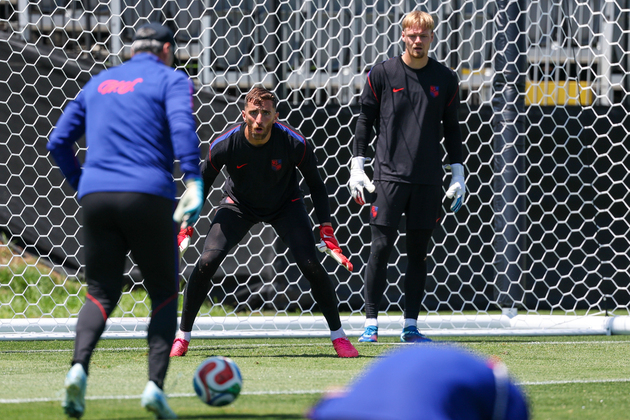 (SP)U.S.-LOS ANGELES-FOOTBALL-FIFA WORLD CUP-TEAM USA-TRAINING