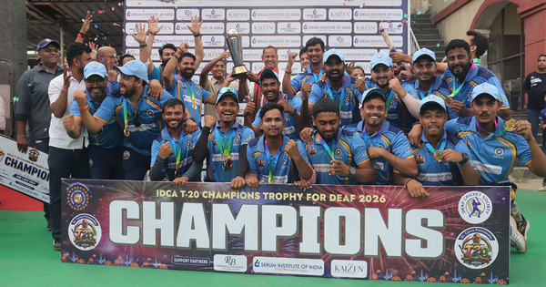 India B wins IDCA T20 Champions Trophy for Deaf 2026