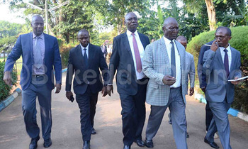 Abakungu ba Kabaka nga balambula essomero lya Ndejje SS Abakungu ba Kabaka nga balambula essomero lya Ndejje SS