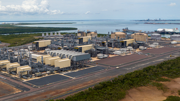 INPEX-operated Ichthys LNG onshore processing facility.