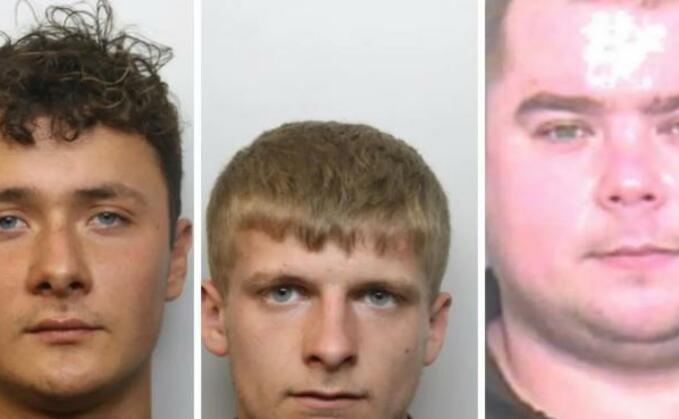 From left to right: Harry Hollowell, Vincent Bruce and Piotr Szor (Avon and Somerset Police)