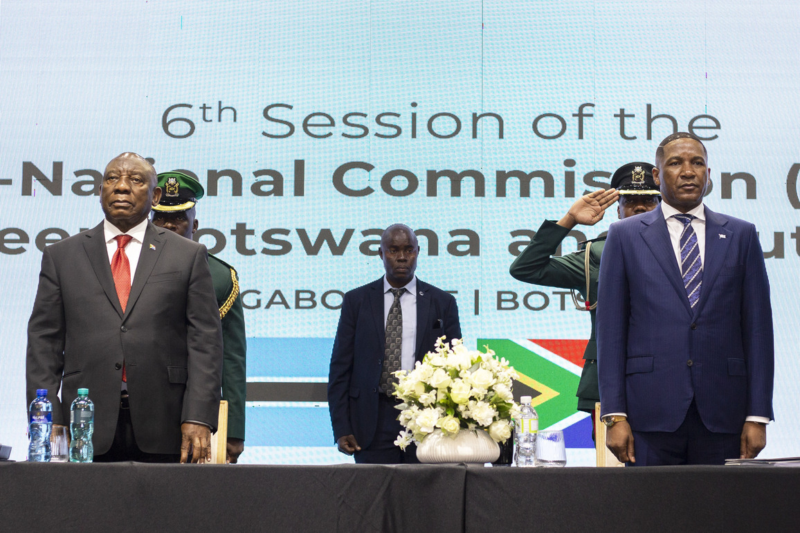 BOTSWANA-GABORONE-SOUTH AFRICA-COOPERATION