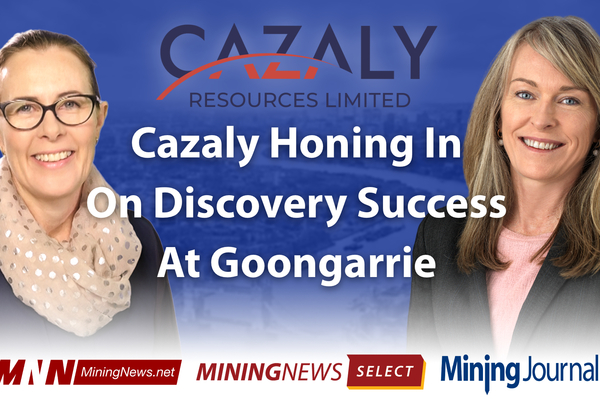 Cazaly honing in on discovery success at Goongarrie