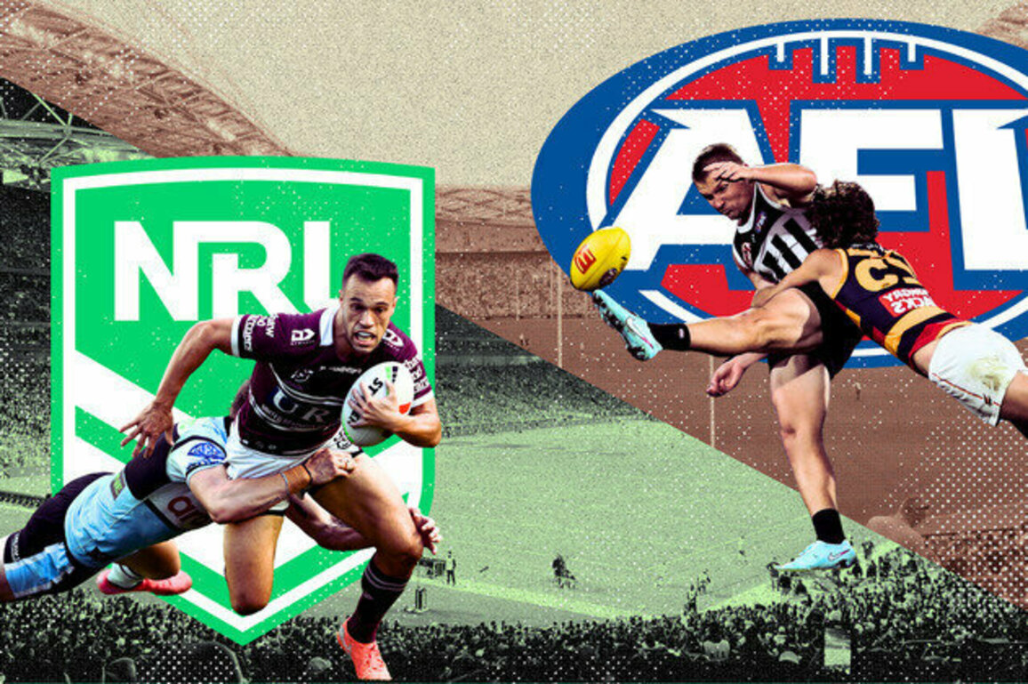 Footy's 'code wars' are back, but which is actually the No. 1 Australian sport: the NRL or AFL?