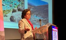 Chile's mining minister Aurora Williams announced public consultation for the tailings reform. Credit: MinMineria