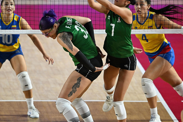 (SP)THAILAND-CHIANG MAI-VOLLEYBALL-WOMEN'S WORLD CHAMPIONSHIP-COLOMBIA VS MEXICO