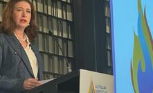 Sen Susan McDonald speaking at this week's conference