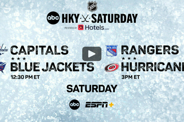 Seven Exclusive NHL Games This Week on ABC, ESPN, ESPN+, Disney+ and Hulu