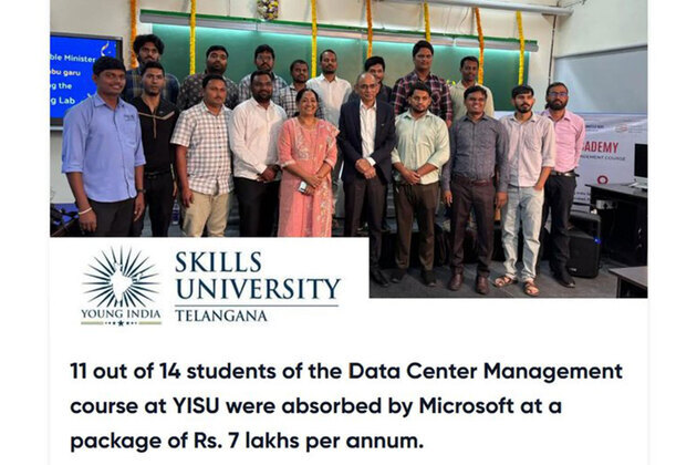 Telangana CM Revanth Reddy hails YISU students' Microsoft placements, highlights skill focused education