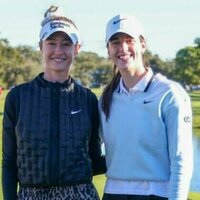Caitlin Clark enjoys 'powerful' pro-am round with Nelly Korda