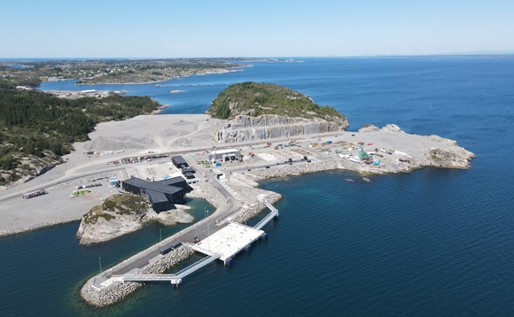 Construction work at the Northern Lights project in Norway | Credit: TotalEnergies
