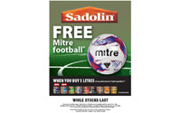 Score with Sadolin's summer offer