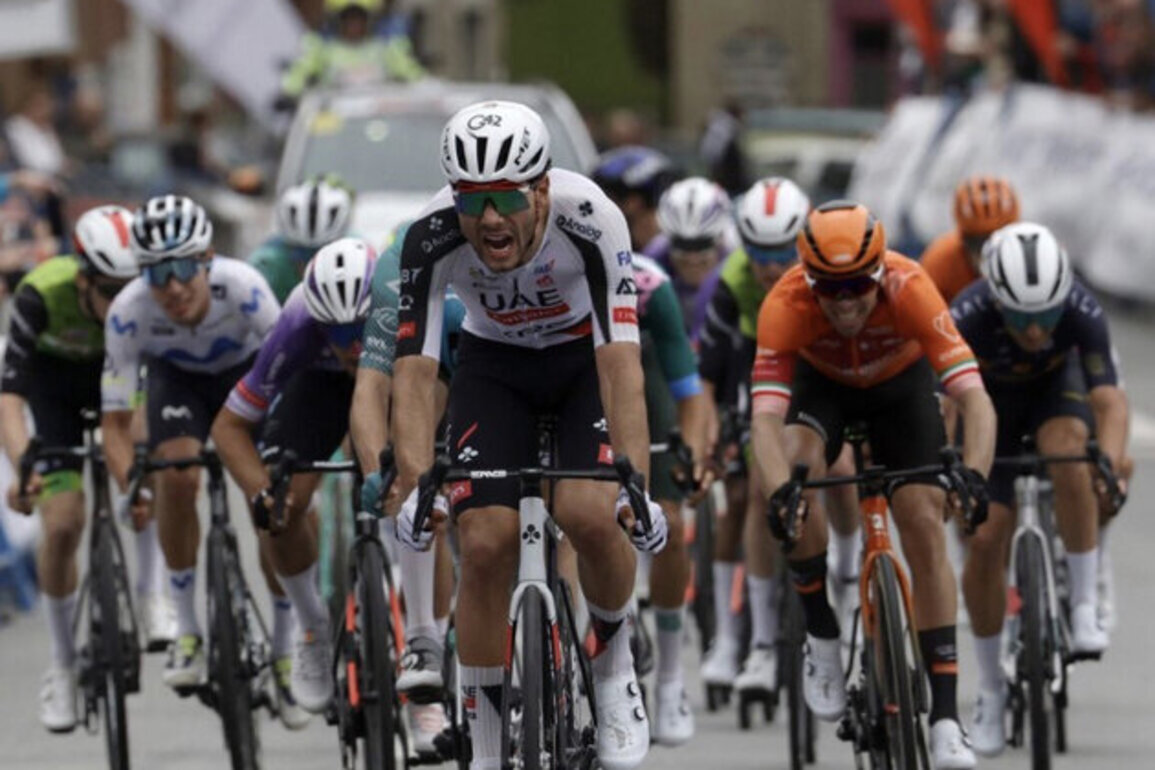 UAE Team Emirates-XRG's Baroncini takes 2nd place at Vuelta Asturias