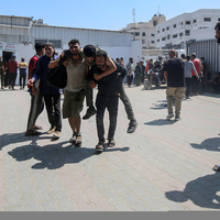 (SpotNews)MIDEAST-GAZA CITY-ISRAELI ARMY FIRE-VICTIMS