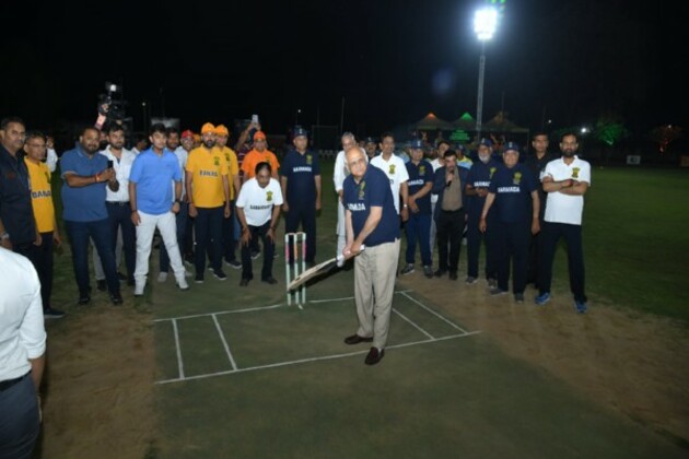 Gujarat CM inaugurate 'Swarnim Gujarat MLA Cricket League 2.0' in Gandhinagar