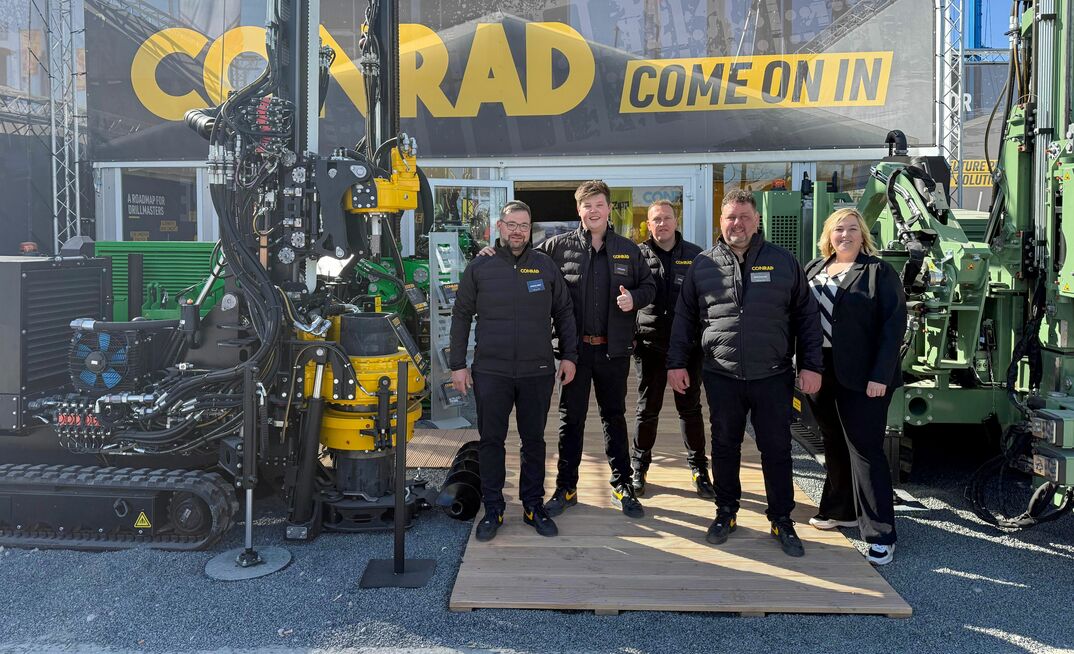 Dutch vertical drilling specialist Conrad Stanen introduced a range of new innovations during bauma