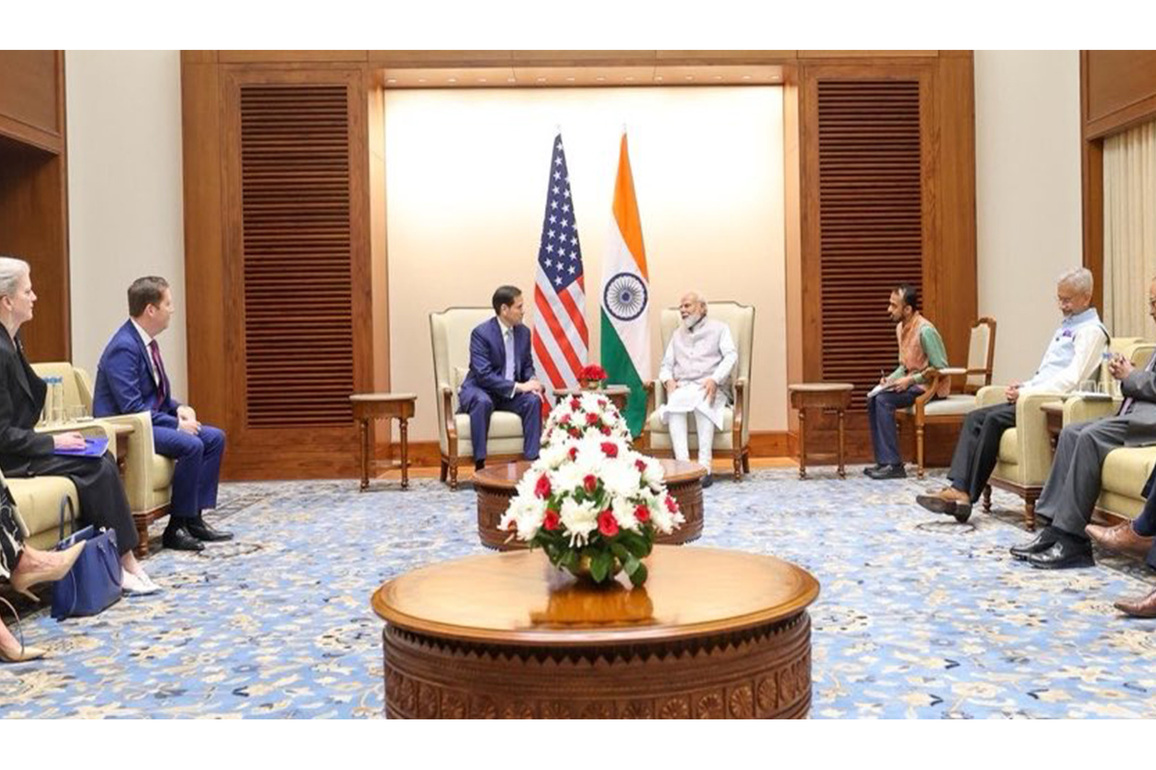 US calls India "vital partner" as Rubio holds talks with PM Modi