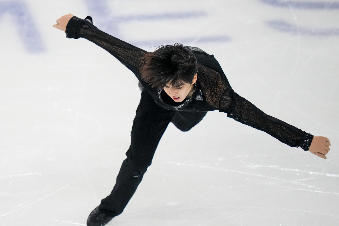 (SP)CHINA-HARBIN-ASIAN WINTER GAMES-FIGURE SKATING-MEN SINGLE SKATING SHORT PROGRAM(CN)