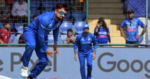 Rashid Khan’s six-for powers Afghanistan to 92-run win over Ireland in second ODI