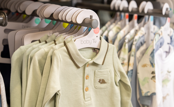 Sainsbury s to use cardboard coat hangers for its Tu baby clothing