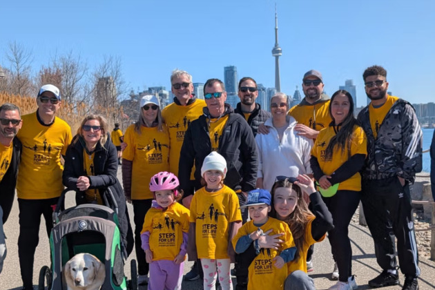 EllisDon employees raise $24,000 for Threads of Life through Steps for Life events