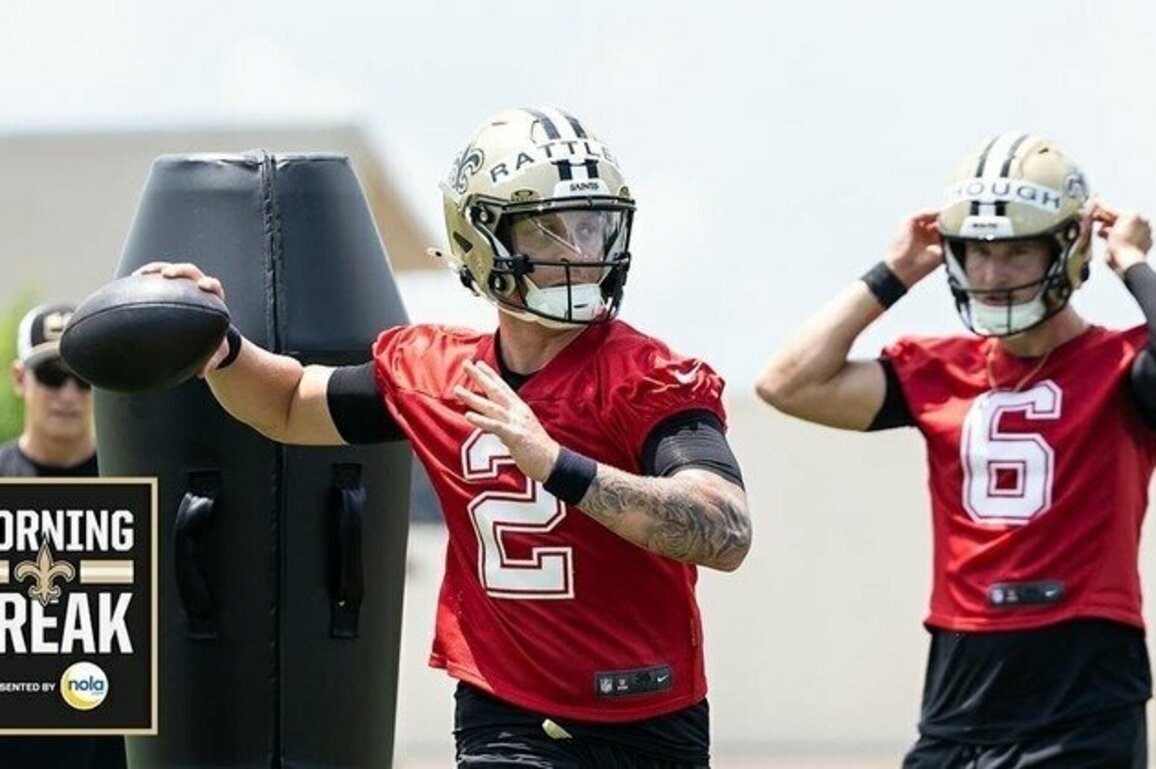 Morning Break: Saints wrap Minicamp optimistic about young QB room