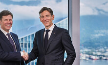 Duncan Wanblad and Jonathan Price shake on the deal