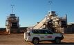 Dozer mining units have arrived and been assembled at Coburn, ready to be moved into position ahead of the mining of first ore later this year.