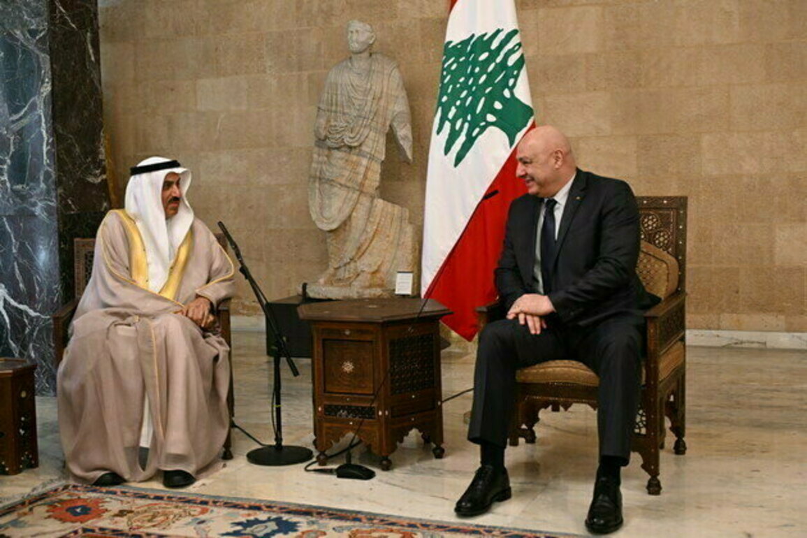 Lebanese President receives Saqr Ghobash in Beirut