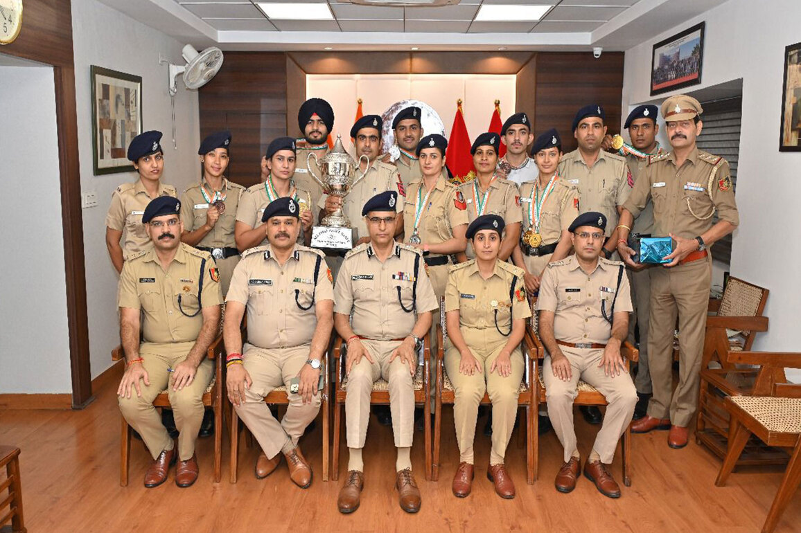 Chandigarh Police shine with 17 medals at 10th All India Police Judo Cluster