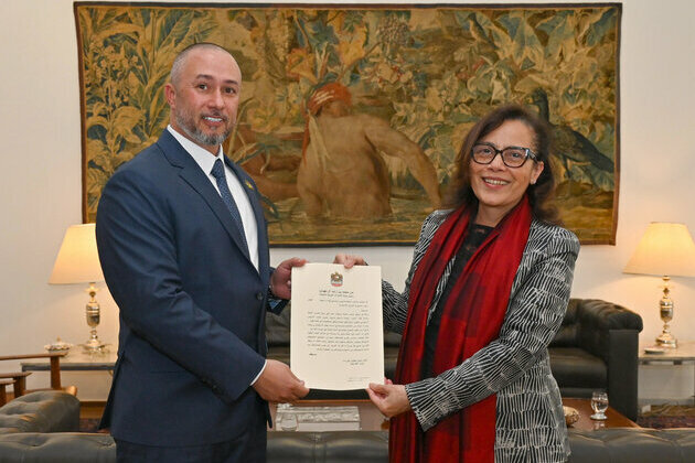 UAE Ambassador to Brazil presents copy of credentials to secretary-general of Ministry of Foreign Affairs