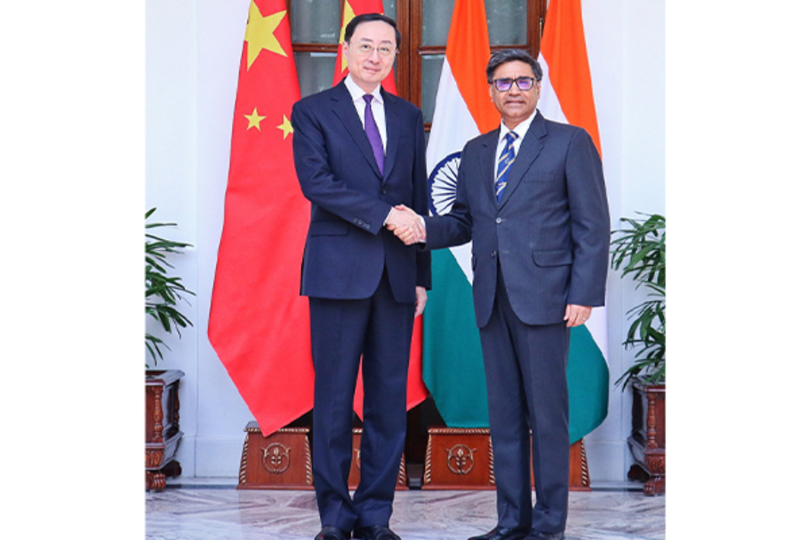 "China-India relations maintain a hard-won momentum of improvement:" Chinese Vice Foreign Minister