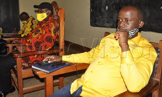 Kalungu NRM delegates in reconciliation meeting Kalungu NRM delegates in reconciliation meeting