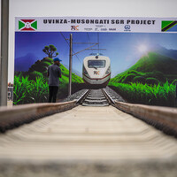 BURUNDI-MUSONGATI-TANZANIA-CROSS-BORDER RAILWAY PROJECT-GROUNDBREAKING CEREMONY