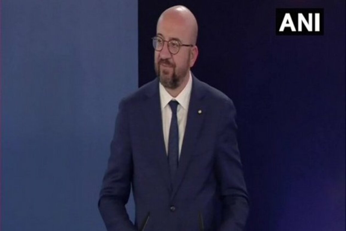 European Council President Charles Michel arrives in Delhi ahead of G20 Summit