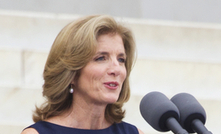 Caroline Kennedy at the Lincoln Memorial, US, 2013: Credit: Joseph Sohm. 