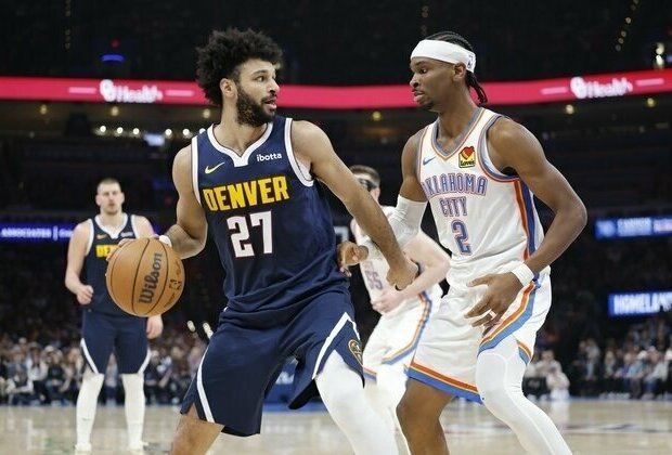 Nikola Jokic (35), Jamal Murray (34) lift Nuggets over Thunder