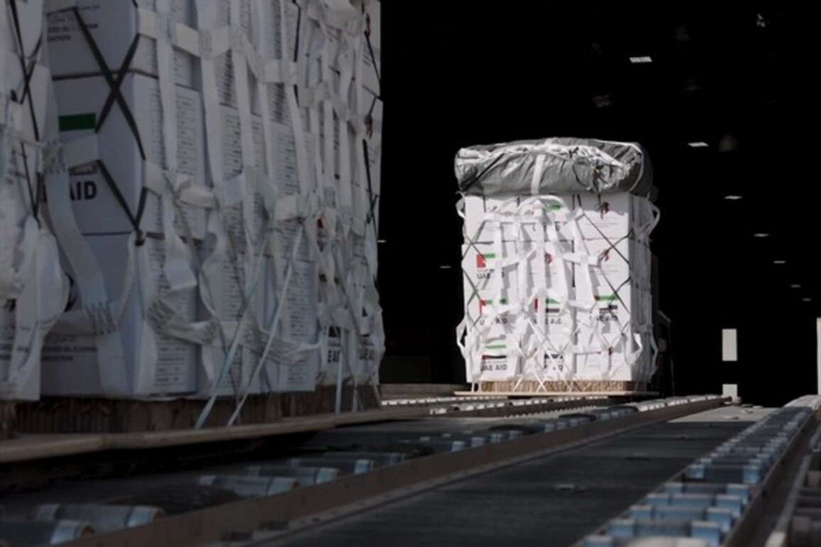 UAE conducts 81st airdrop of aid over Gaza Strip