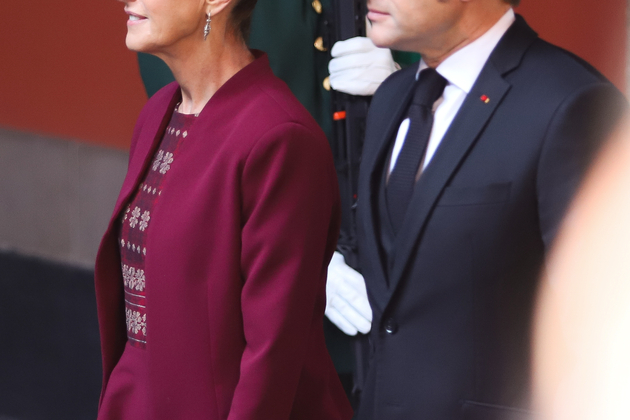 MEXICO-MEXICO CITY-SHEINBAUM-MACRON-VISIT