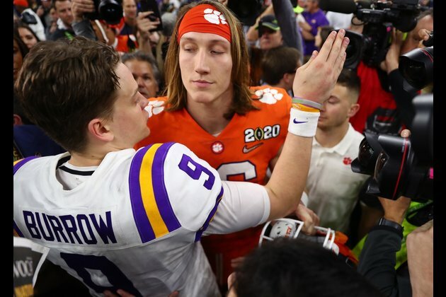 Young QBs Burrow, Lawrence react to Floyd's death