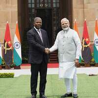PM Modi holds bilateral meeting with Angolan President Lourenco at Hyderabad House