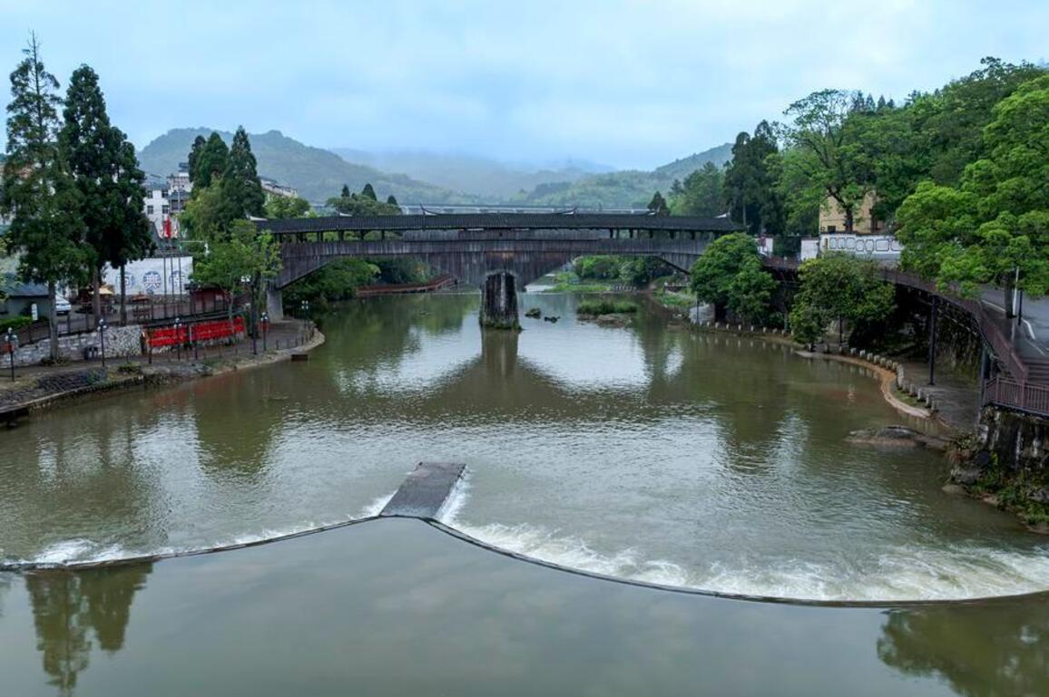 FujianPano | Wooden-roofed arch bridges rejuvenated in SE China's Fujian