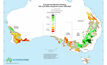 June 2024 Soil Moisture Map. Credit: Dr David Stephens, Agrometeorology Australia. 