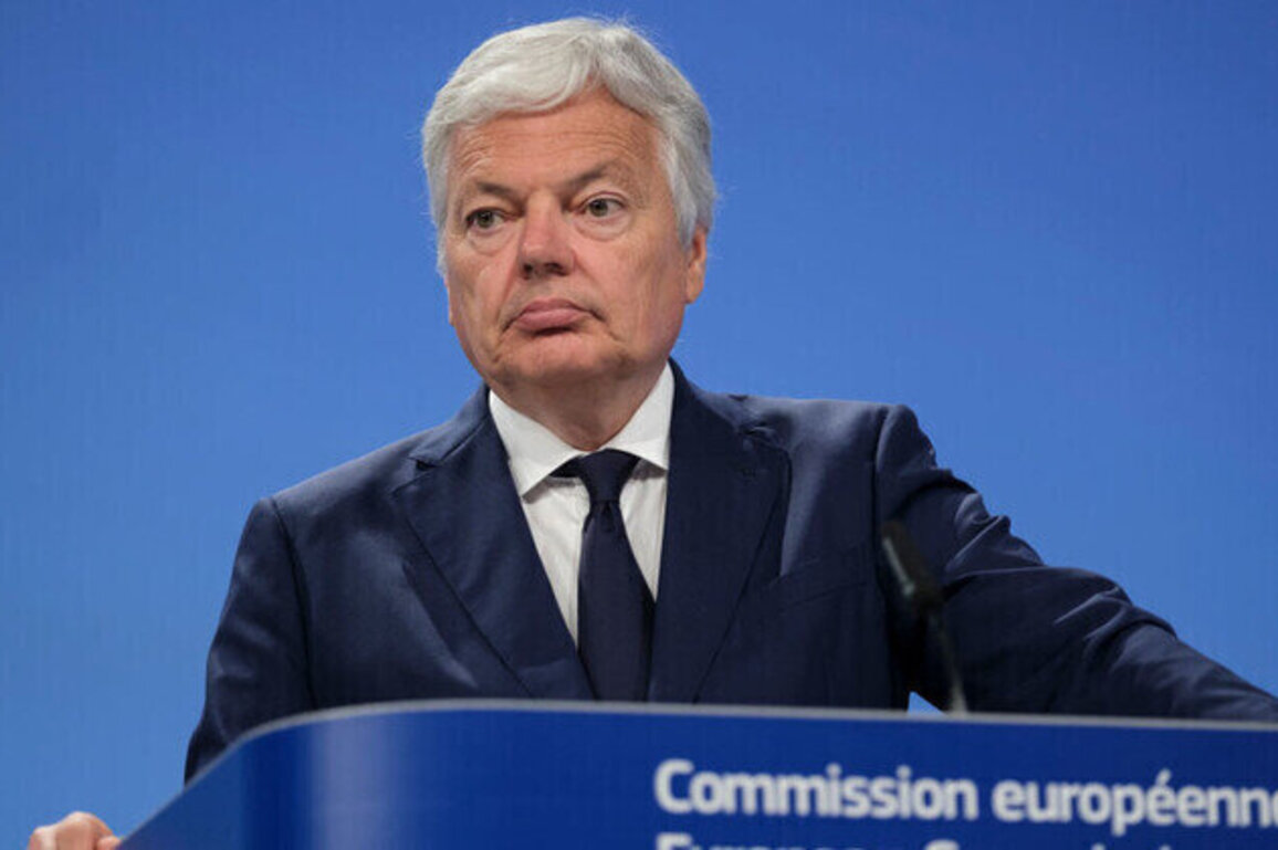 Ex-EU justice head charged with money laundering