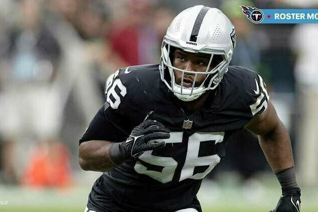 Titans Awarded LB Amari Burney Off Waivers From Raiders