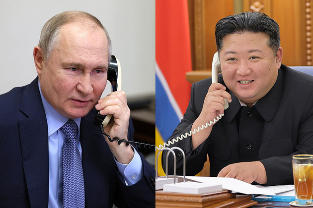 Putin discusses Ukraine war in phone call with Kim Jong Un ahead of Trump summit