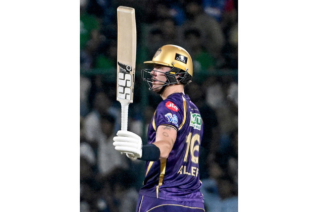 IPL: KKR smash 247/2 as Allen, Raghuvanshi, Green shine against GT